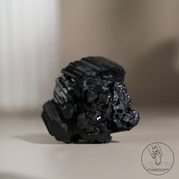 莫桑比克亮面黑碧璽原石