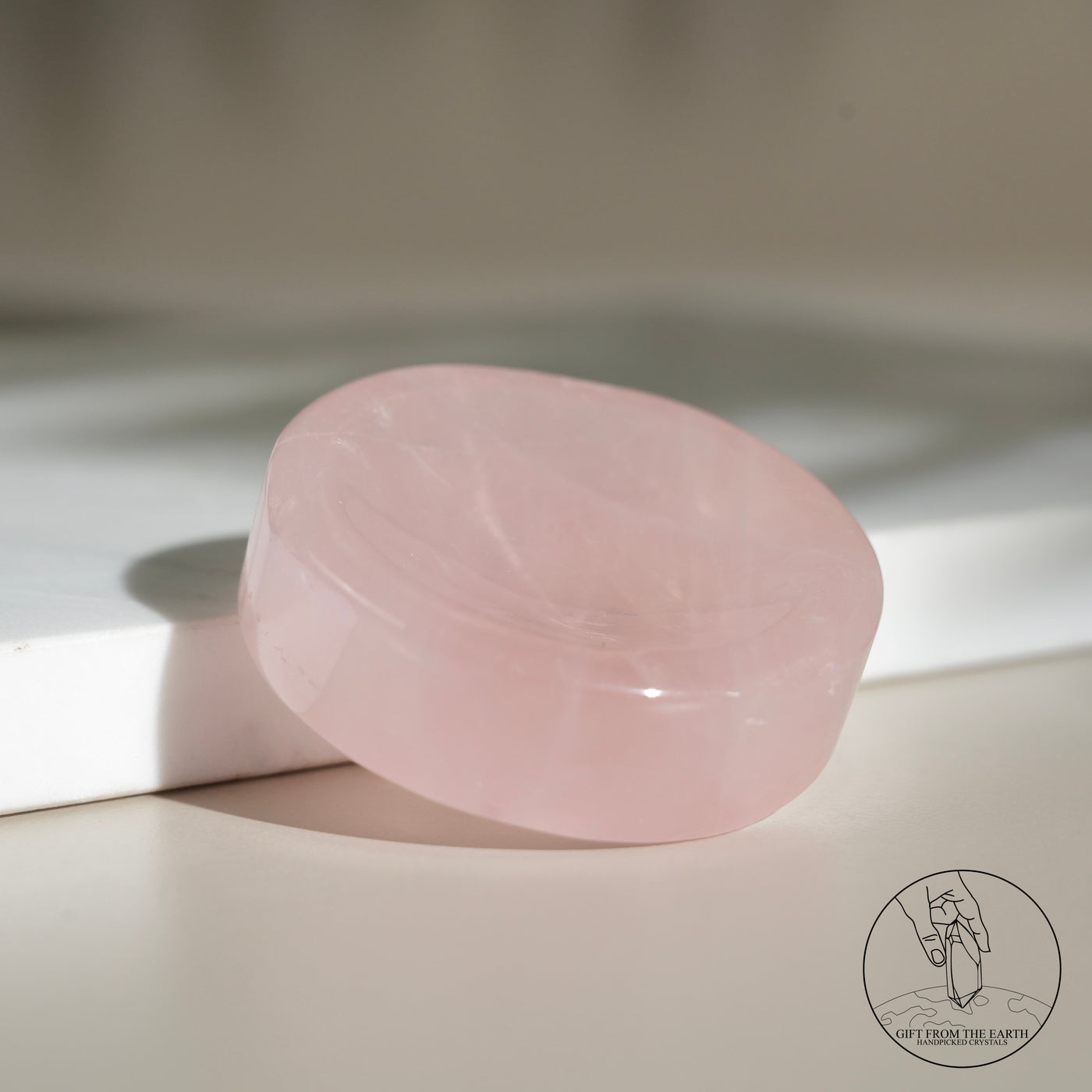 莫桑比克粉晶飾物碟