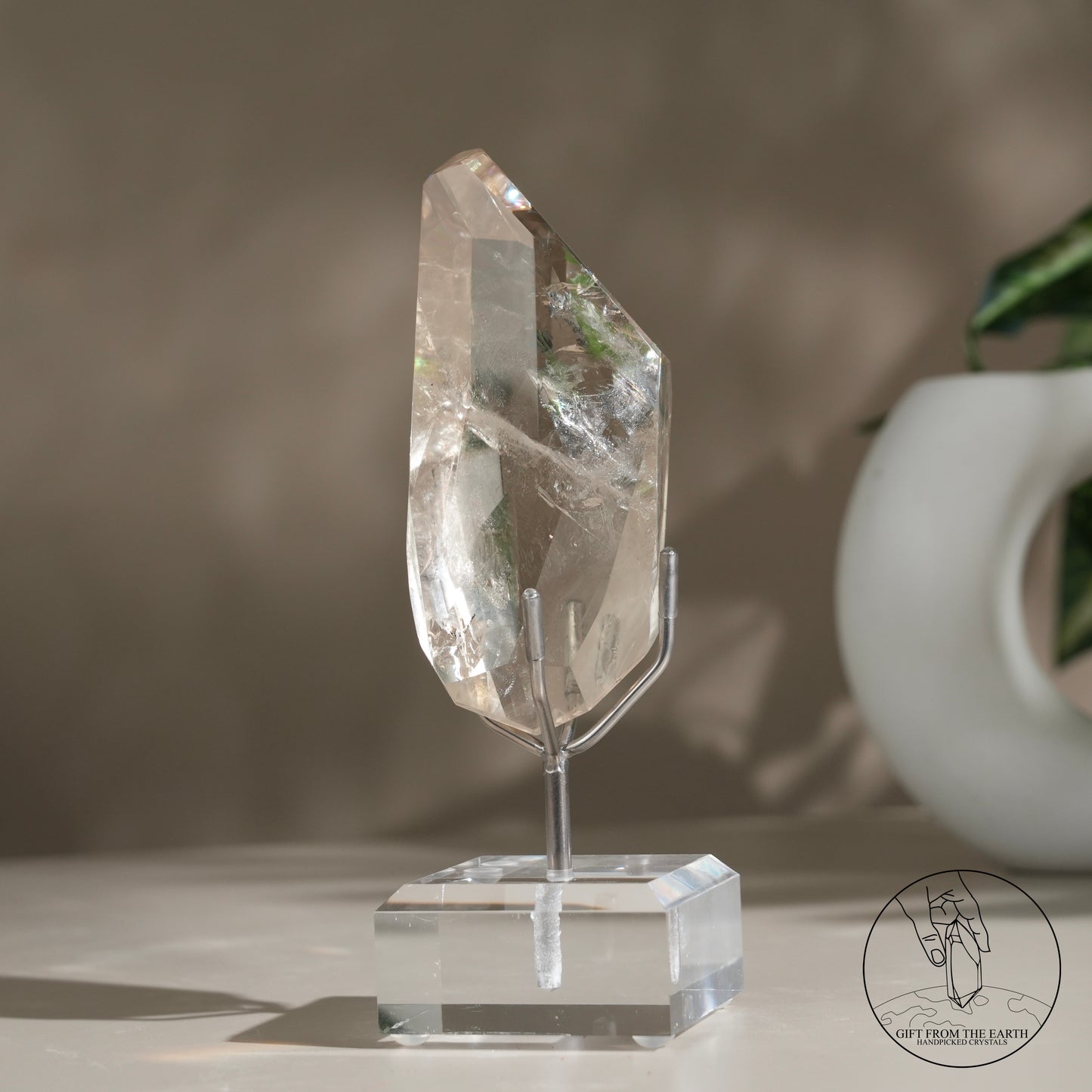 彩虹黃水晶隨形