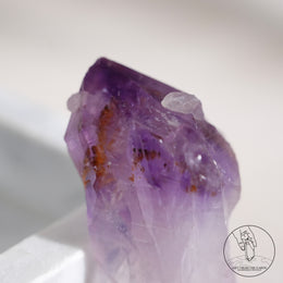 紫鈦水晶原石