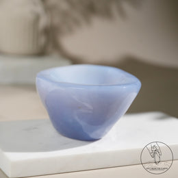 藍玉髓碗