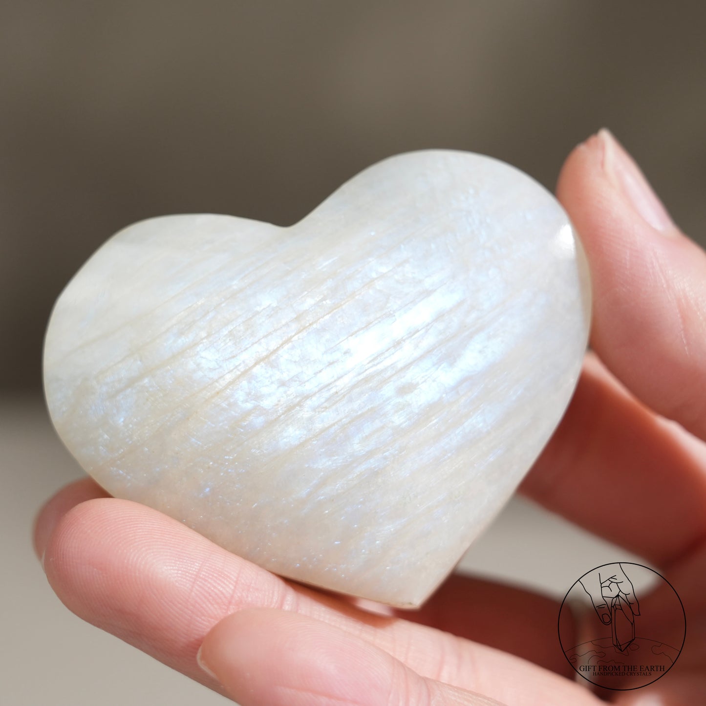 斯里蘭卡白月光石心