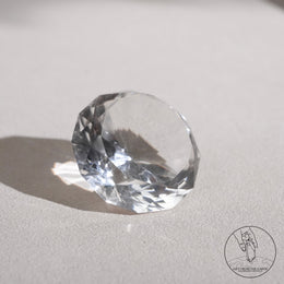 鑽石切割白水晶