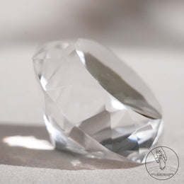 鑽石切割白水晶