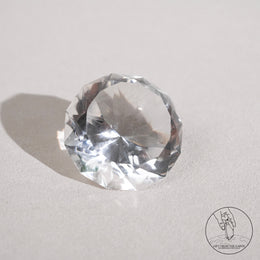 鑽石切割白水晶