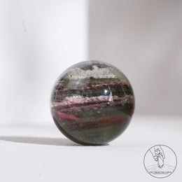 粉綠紅千層幽靈水晶球