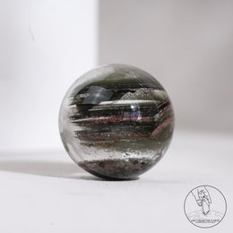 粉綠紅千層幽靈水晶球