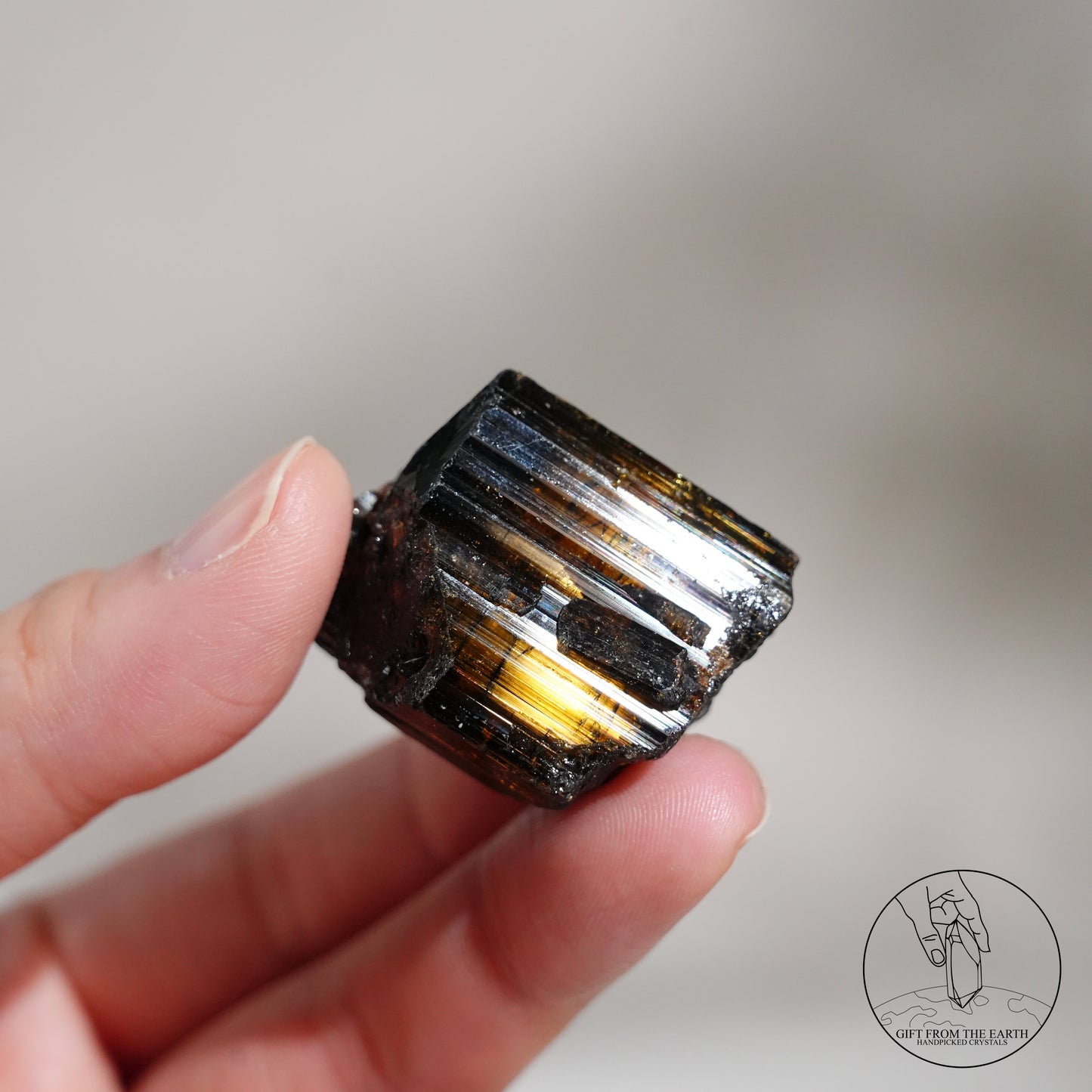 尼泊爾黃碧璽原石