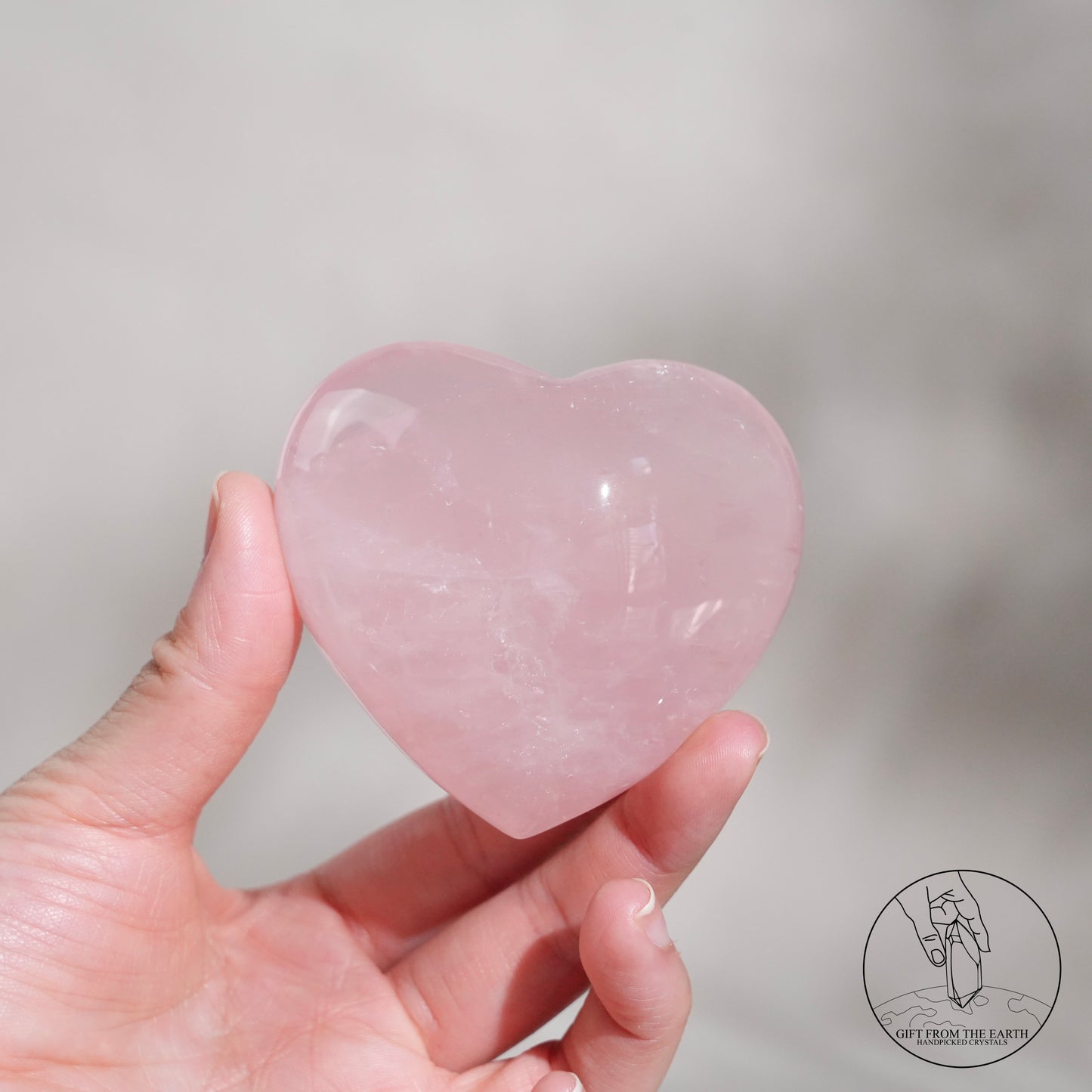 莫桑比克粉晶心