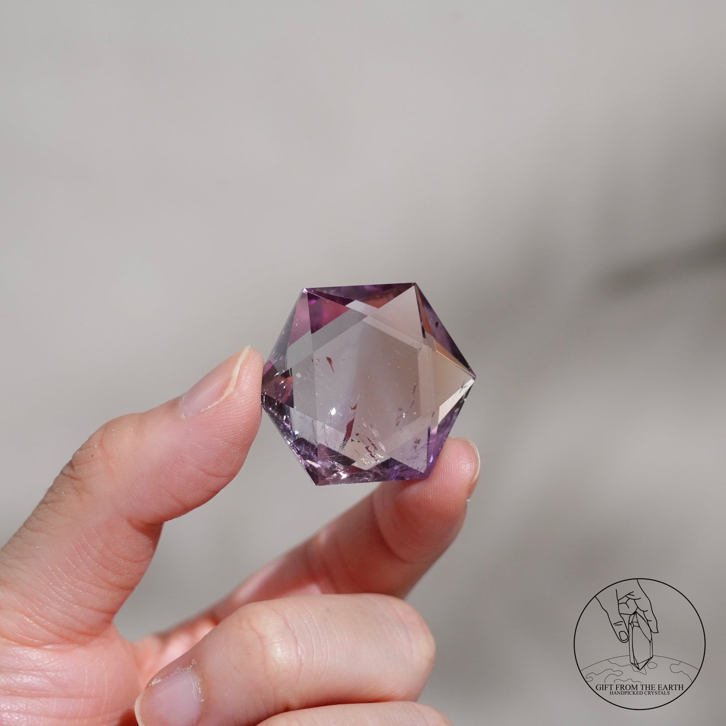 紫黃水晶大衛星