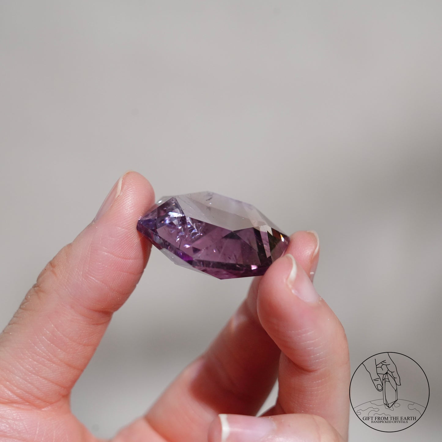 紫黃水晶大衛星