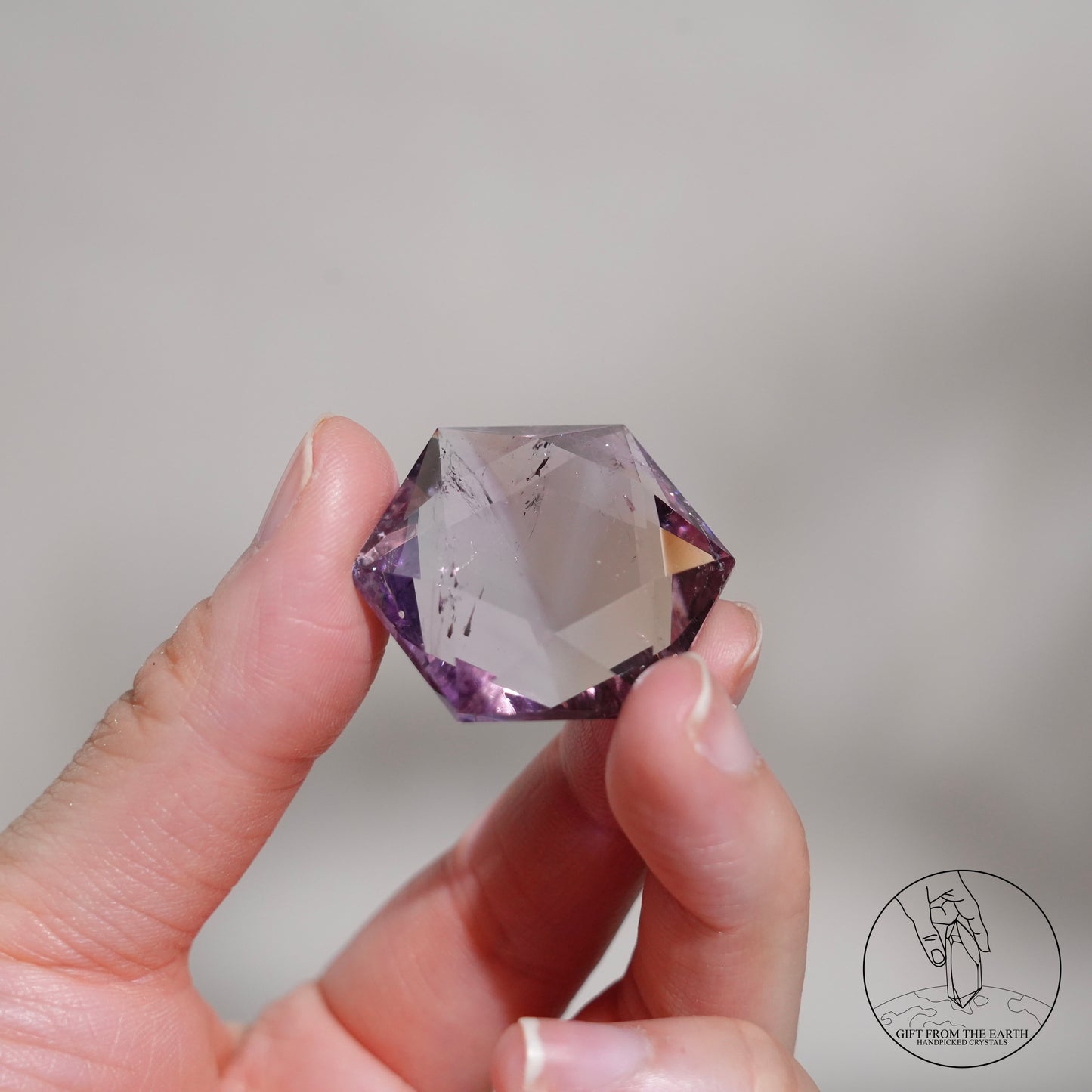 紫黃水晶大衛星