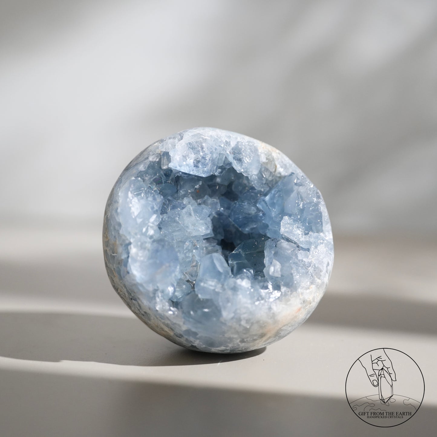 Celestite sphere