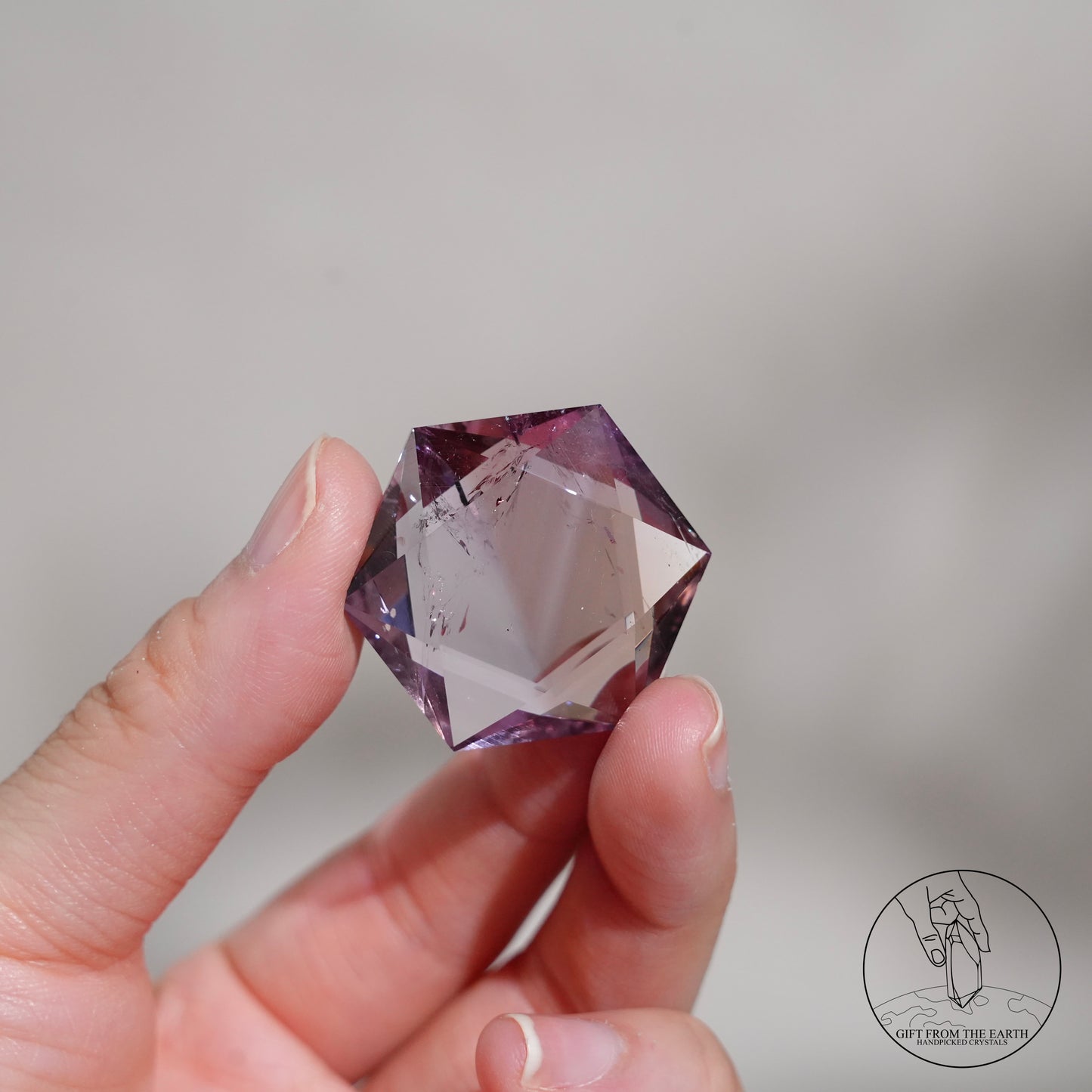 紫黃水晶大衛星