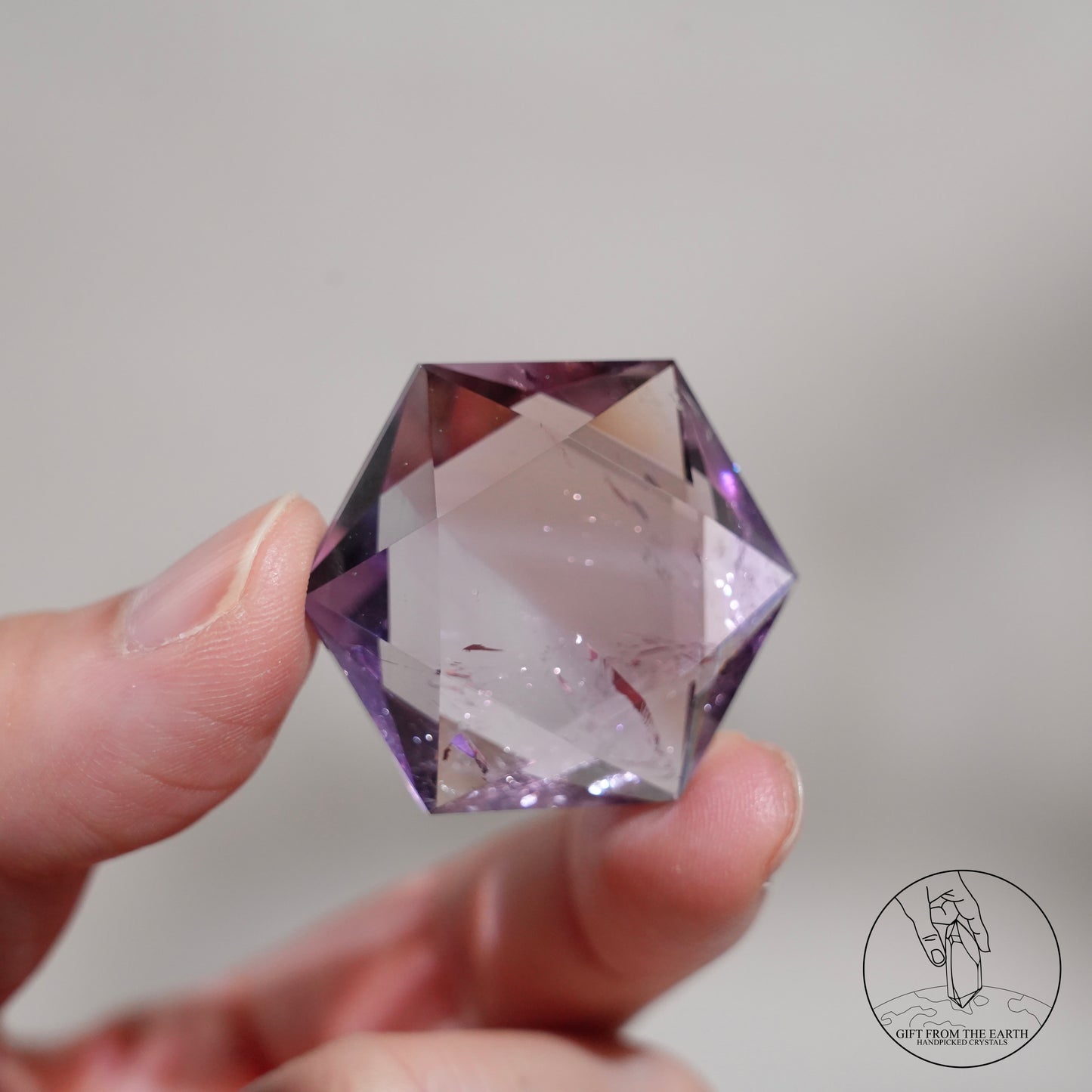 紫黃水晶大衛星