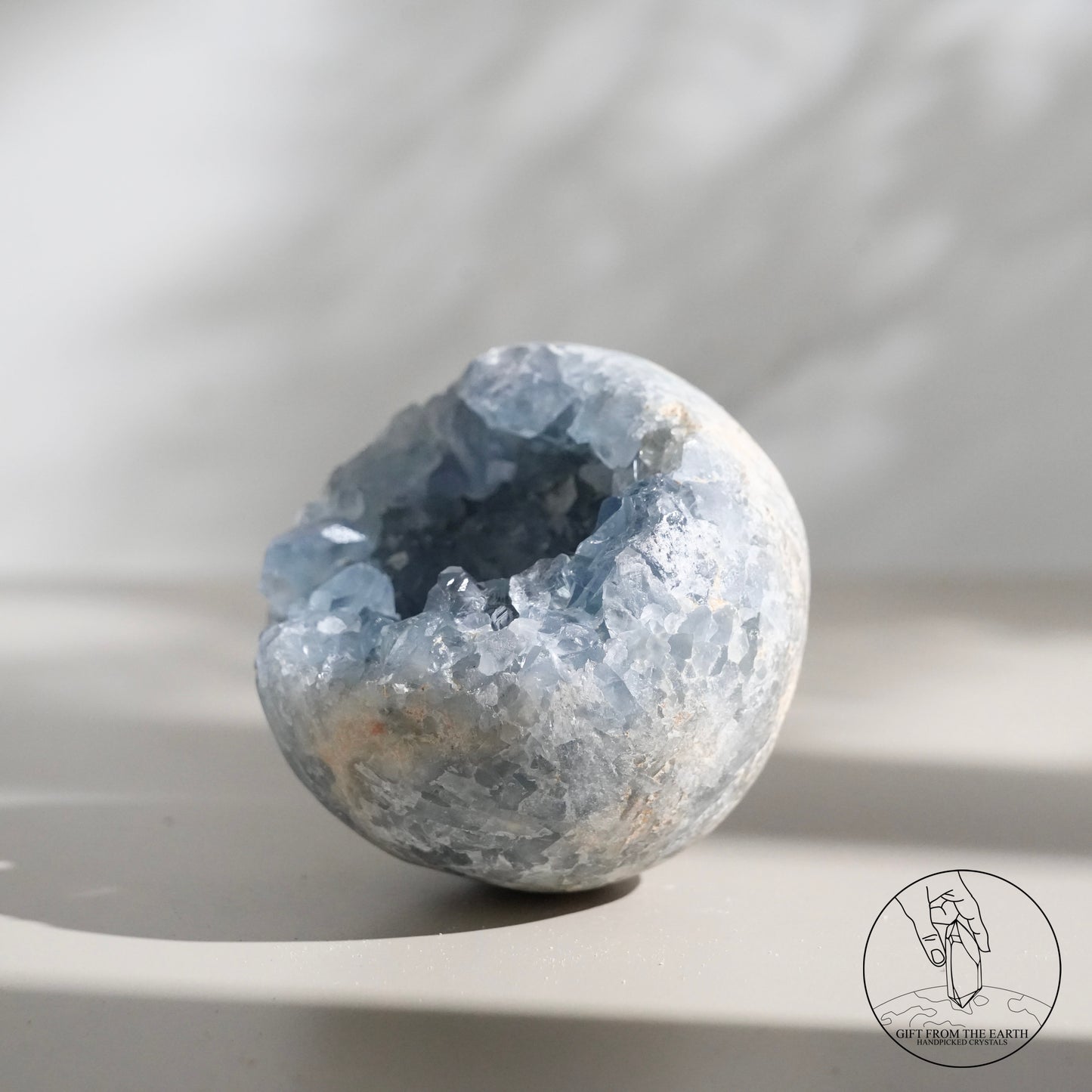 Celestite sphere