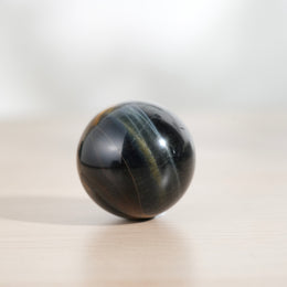 藍黃虎眼石球 - Photo 7 - GFE-20260817-039