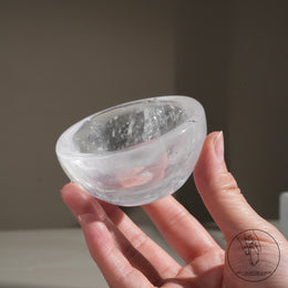 白水晶碗
