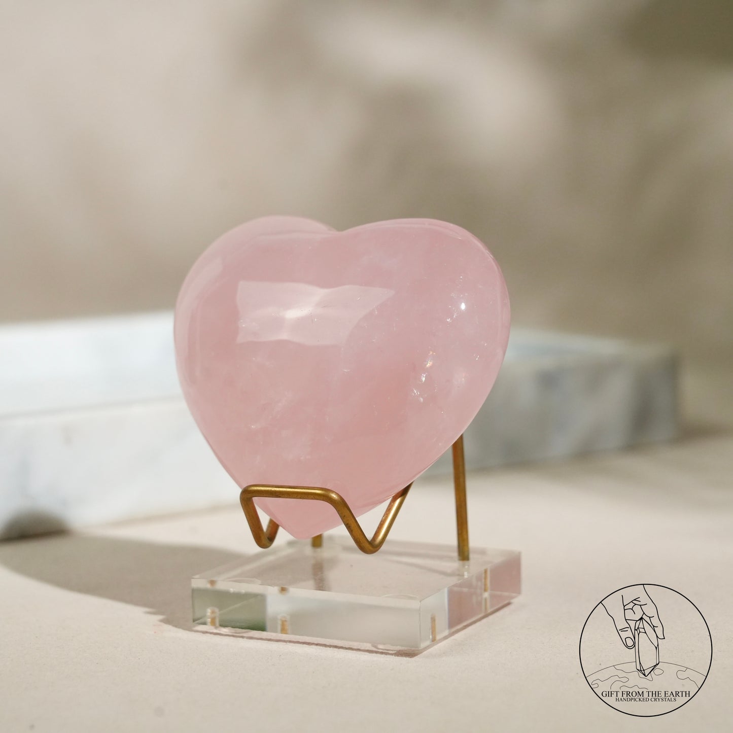 莫桑比克粉晶心