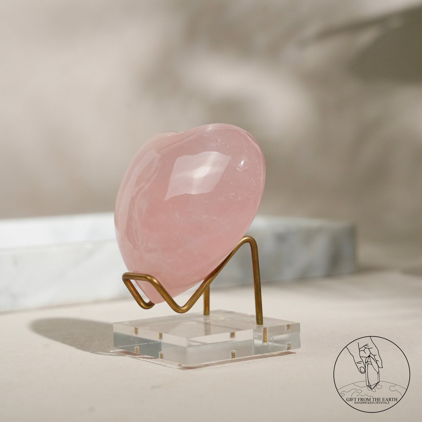 莫桑比克粉晶心