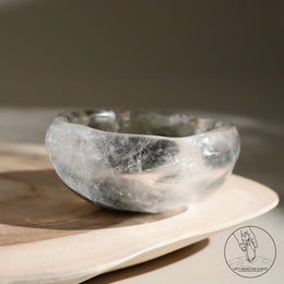 綠幽靈水晶碗
