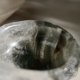 綠幽靈水晶碗
