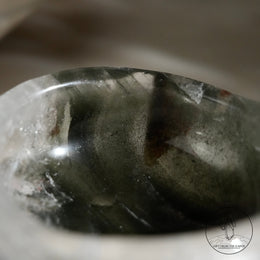綠幽靈水晶碗