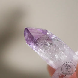 水膽克魯茲紫水晶原石