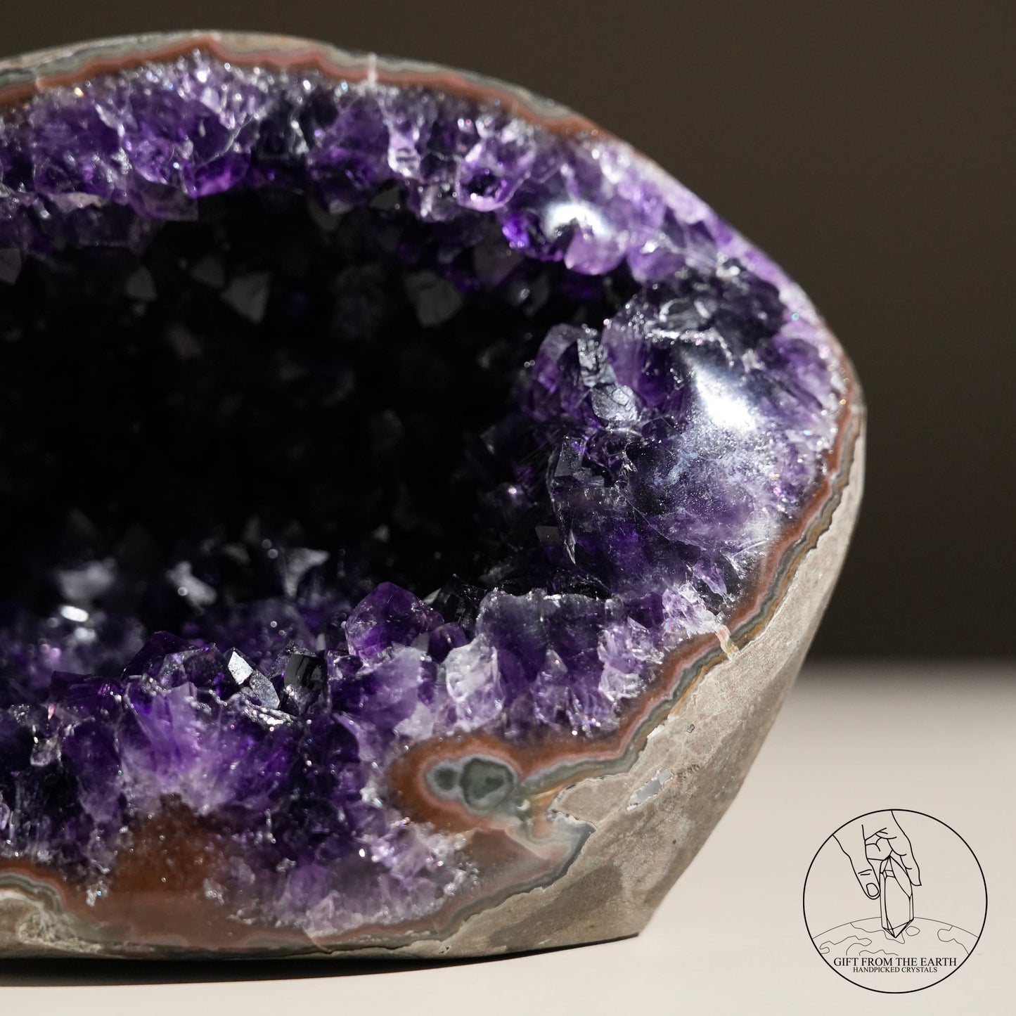 Amethyst geode