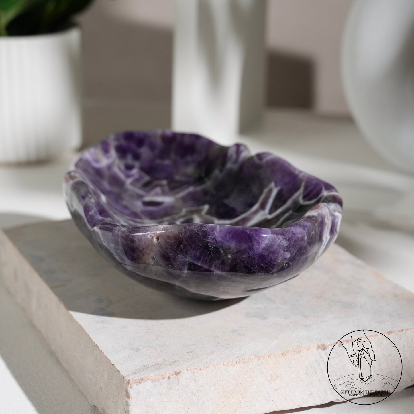夢幻紫水晶碗