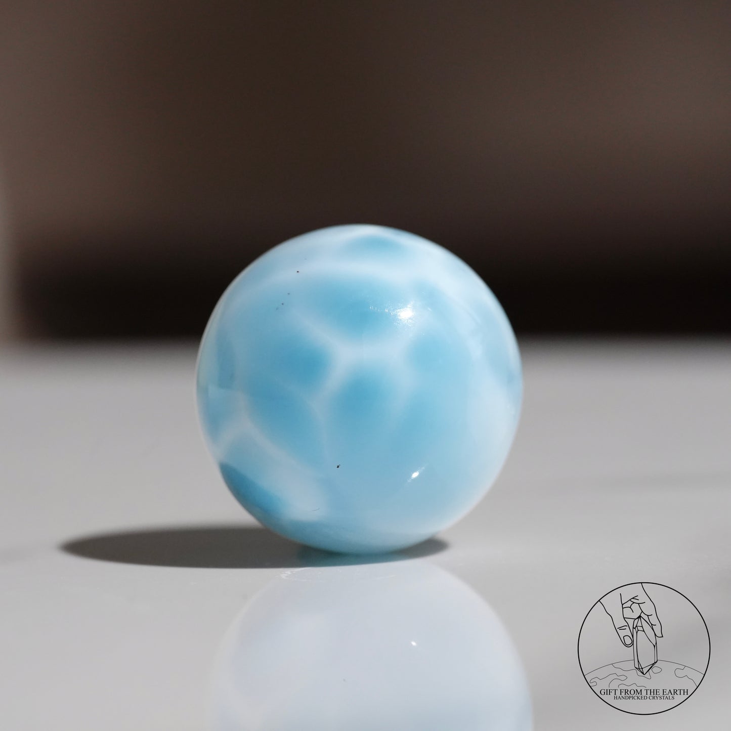 Larimar sphere