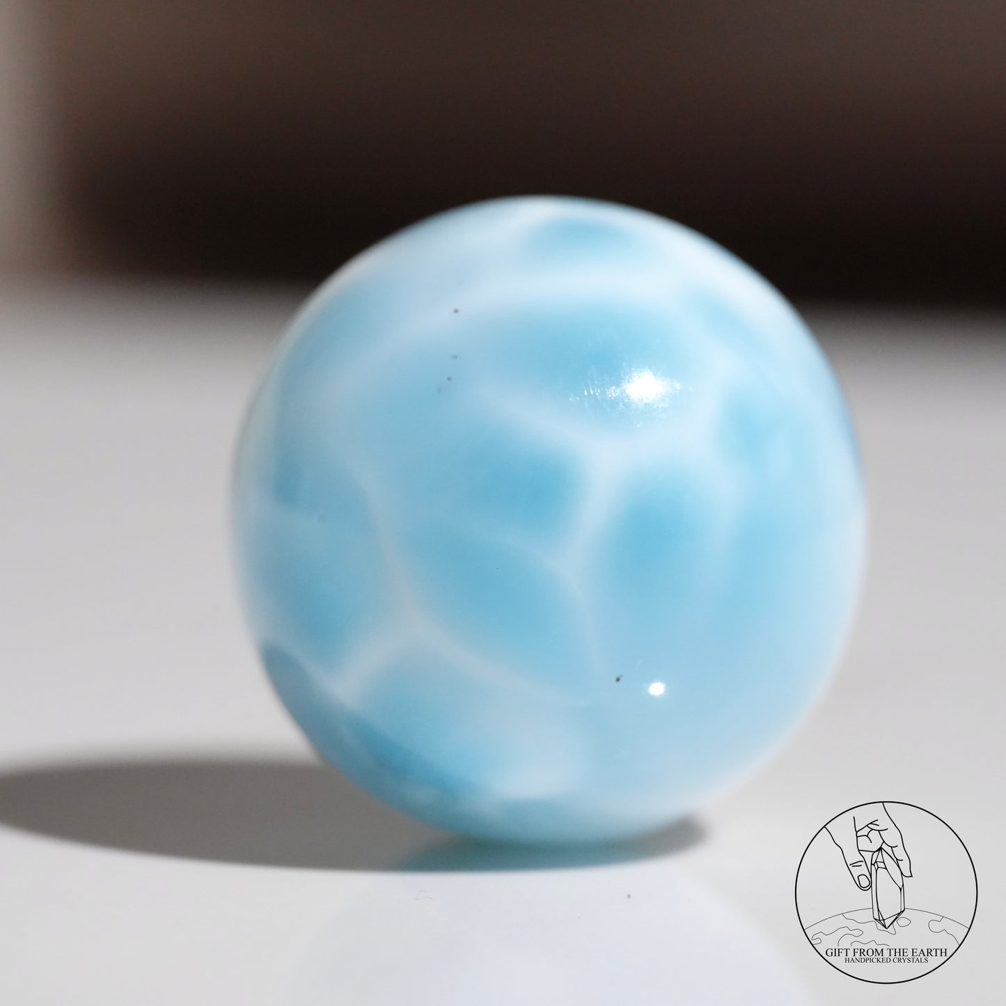 Larimar sphere