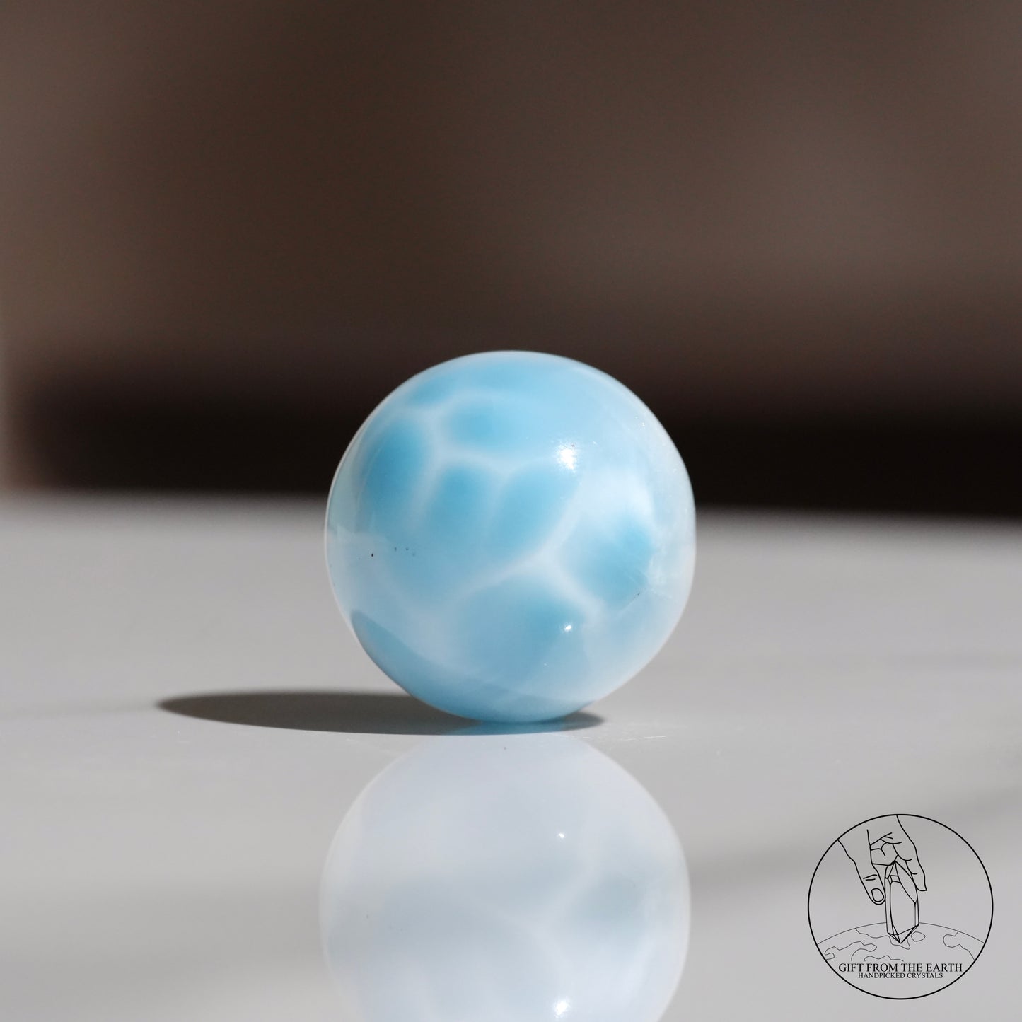 Larimar sphere