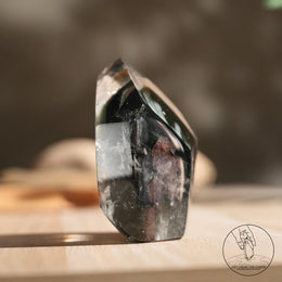 金字塔紅綠幽靈水晶柱