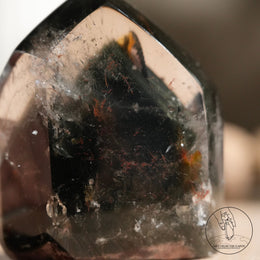 金字塔紅綠幽靈水晶柱