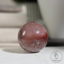 粉紅兔毛水晶球粉幽靈共生