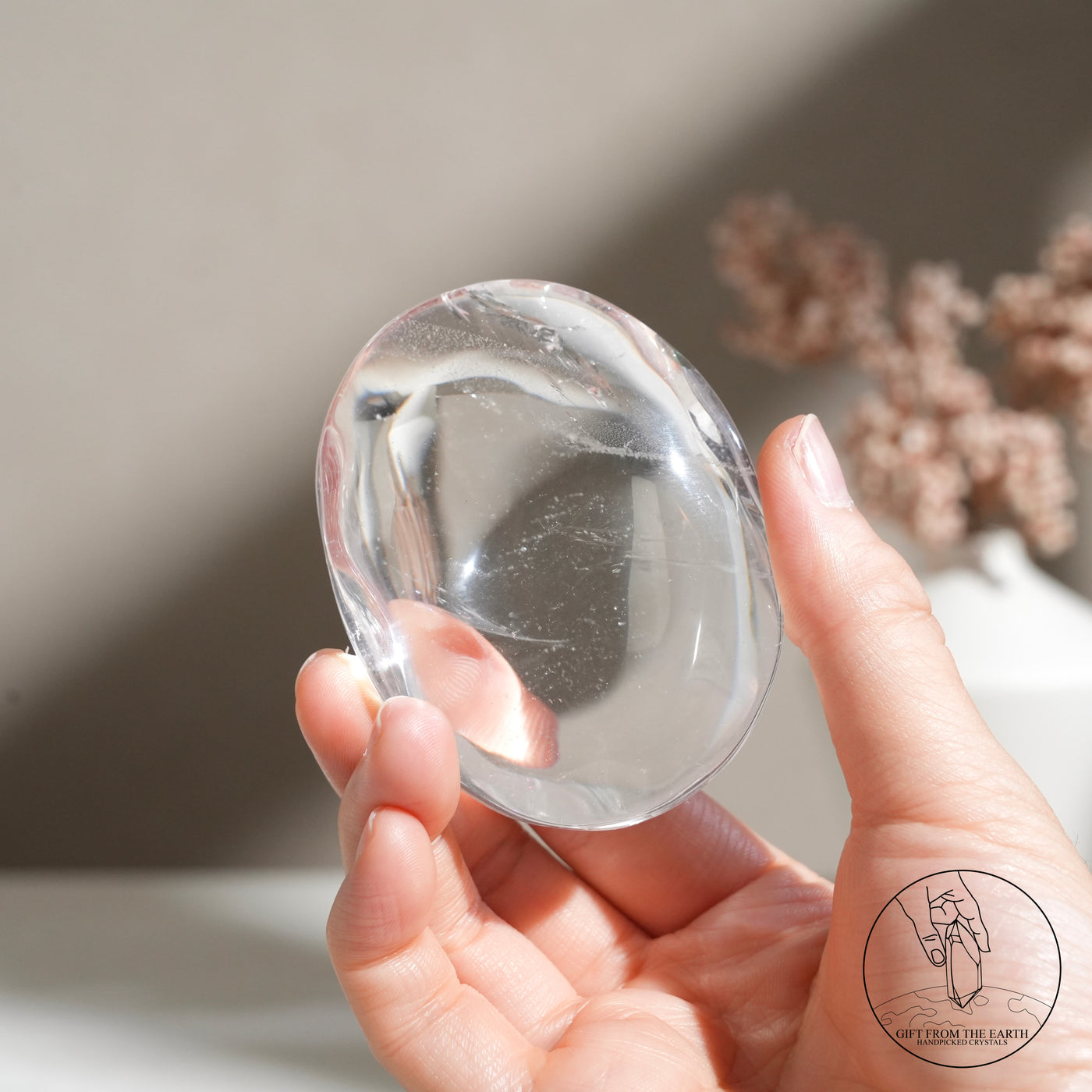 白水晶手把