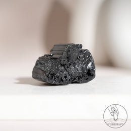Glossy Black Tourmaline Raw Stone