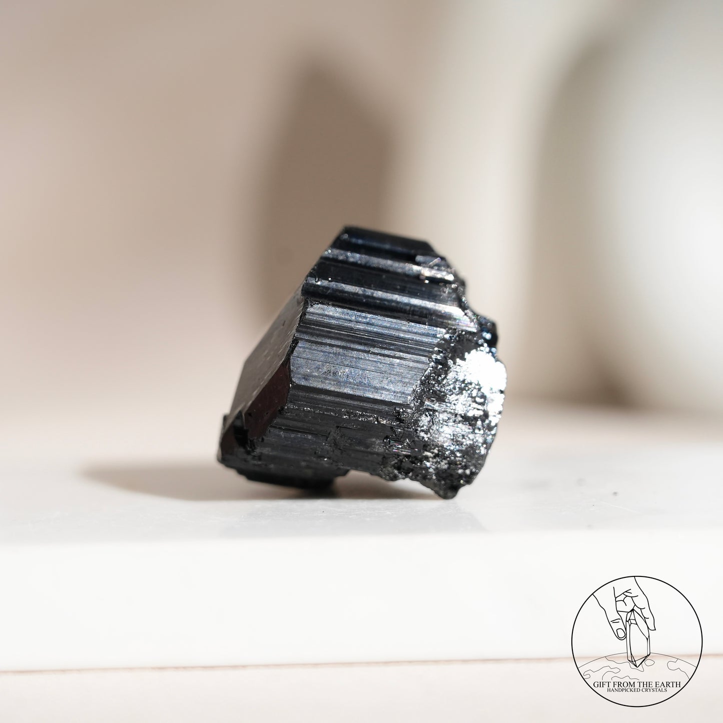 莫桑比克亮面黑碧璽原石