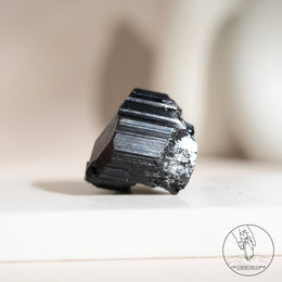 Glossy Black Tourmaline Raw Stone