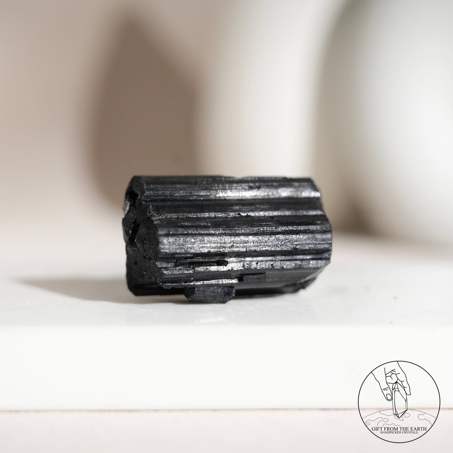 莫桑比克亮面黑碧璽原石