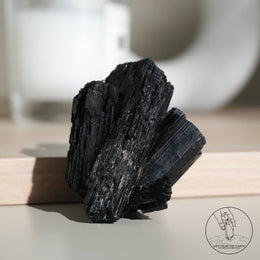 莫桑比克亮面黑碧璽原石