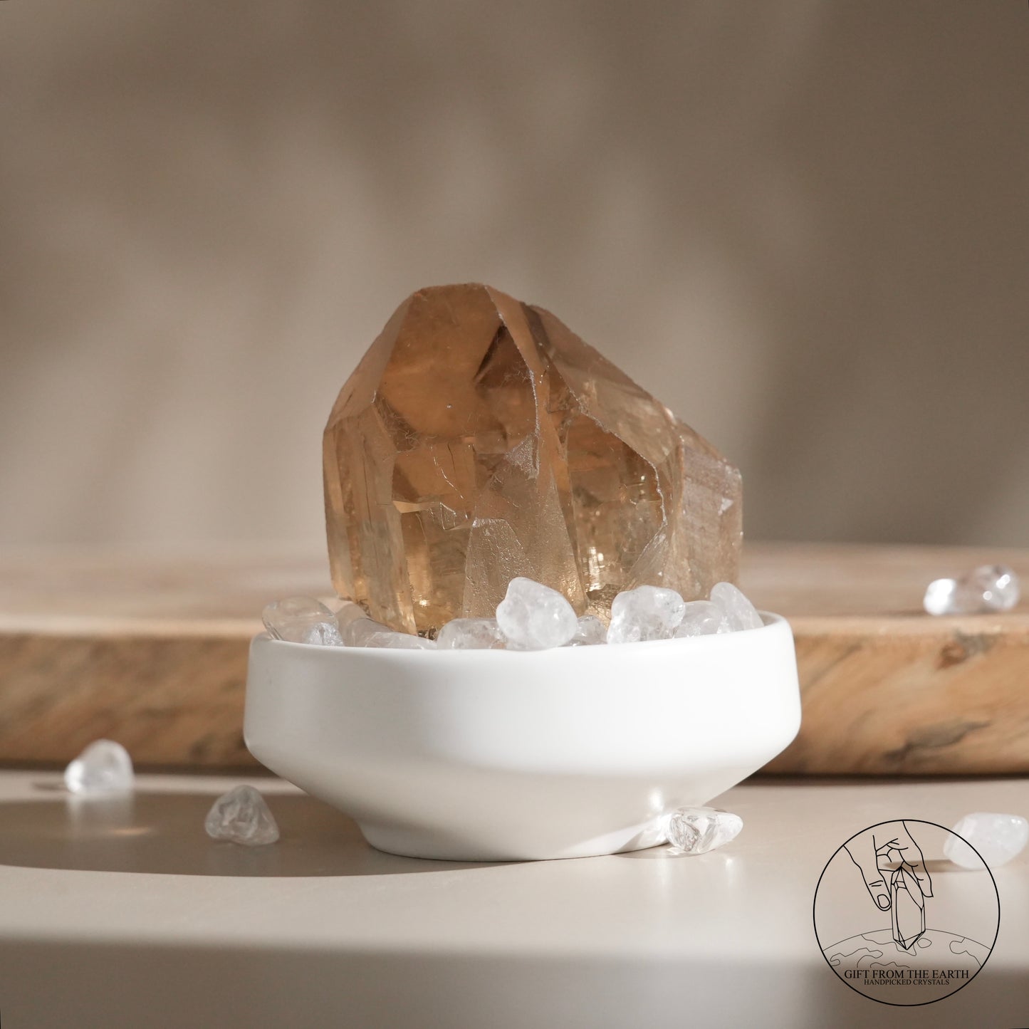 剛果雙生黃水晶