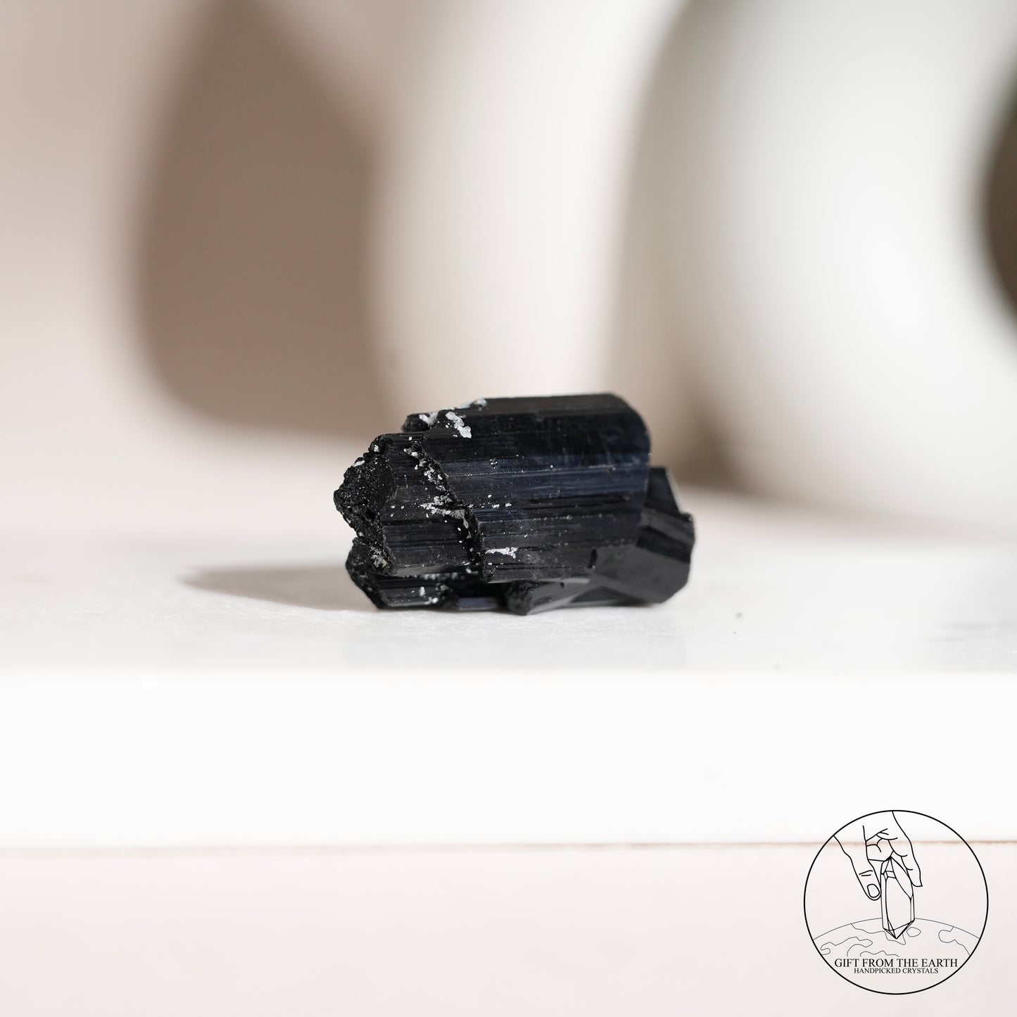 莫桑比克亮面黑碧璽原石