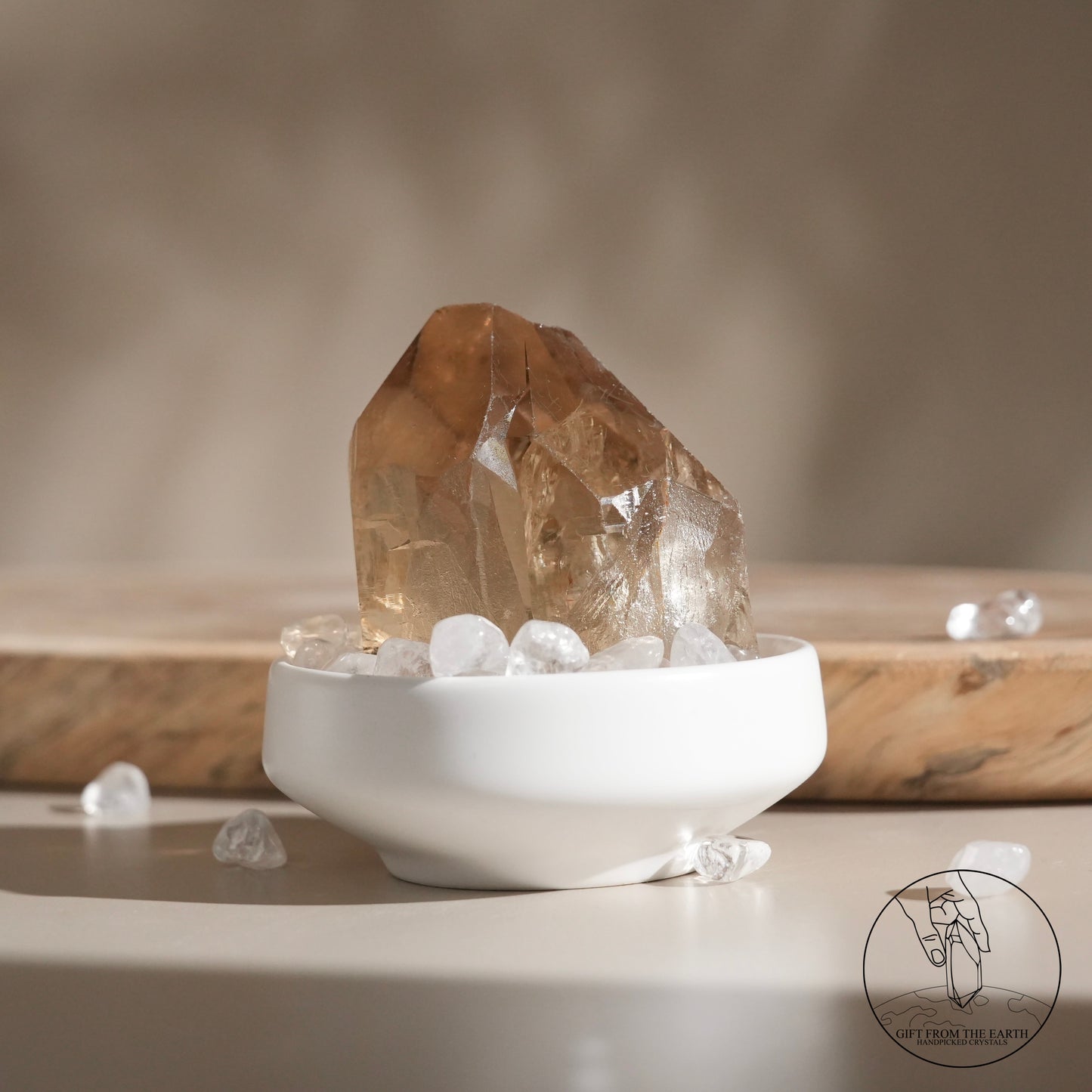 剛果雙生黃水晶