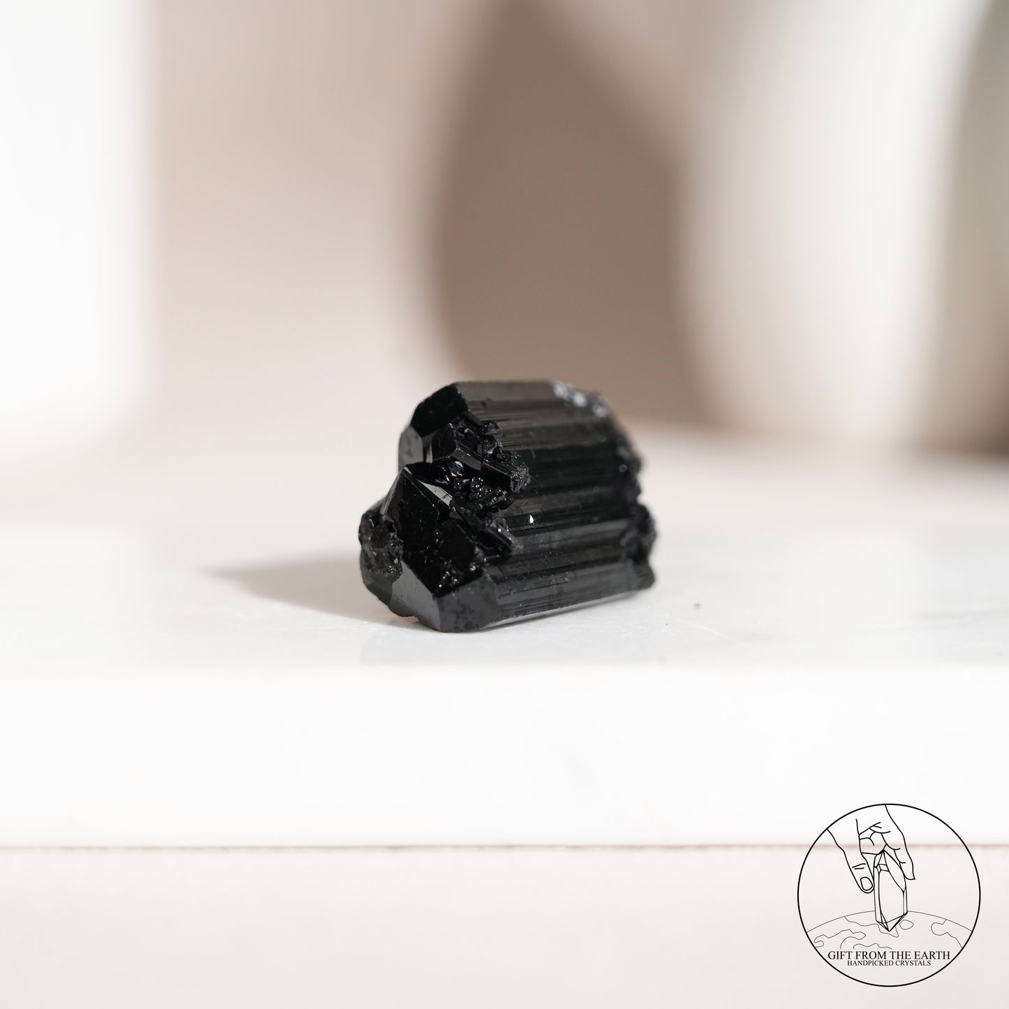 莫桑比克亮面黑碧璽原石