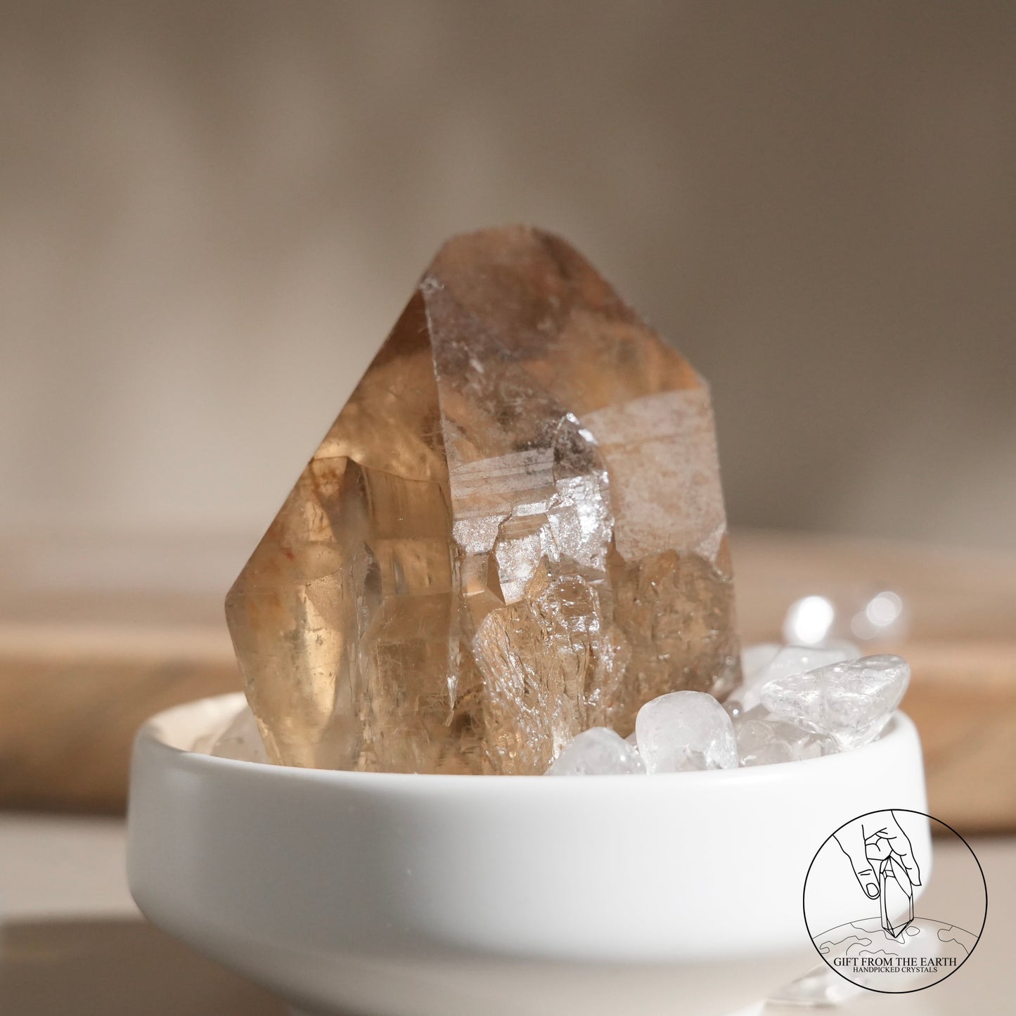 剛果雙生黃水晶