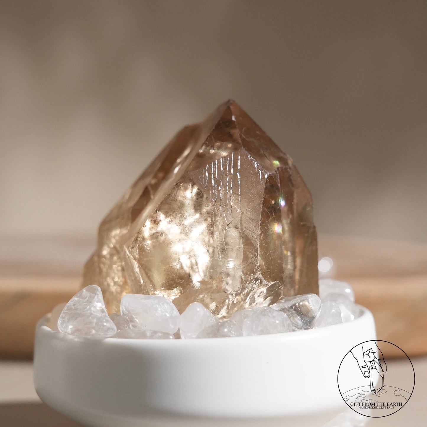 剛果雙生黃水晶