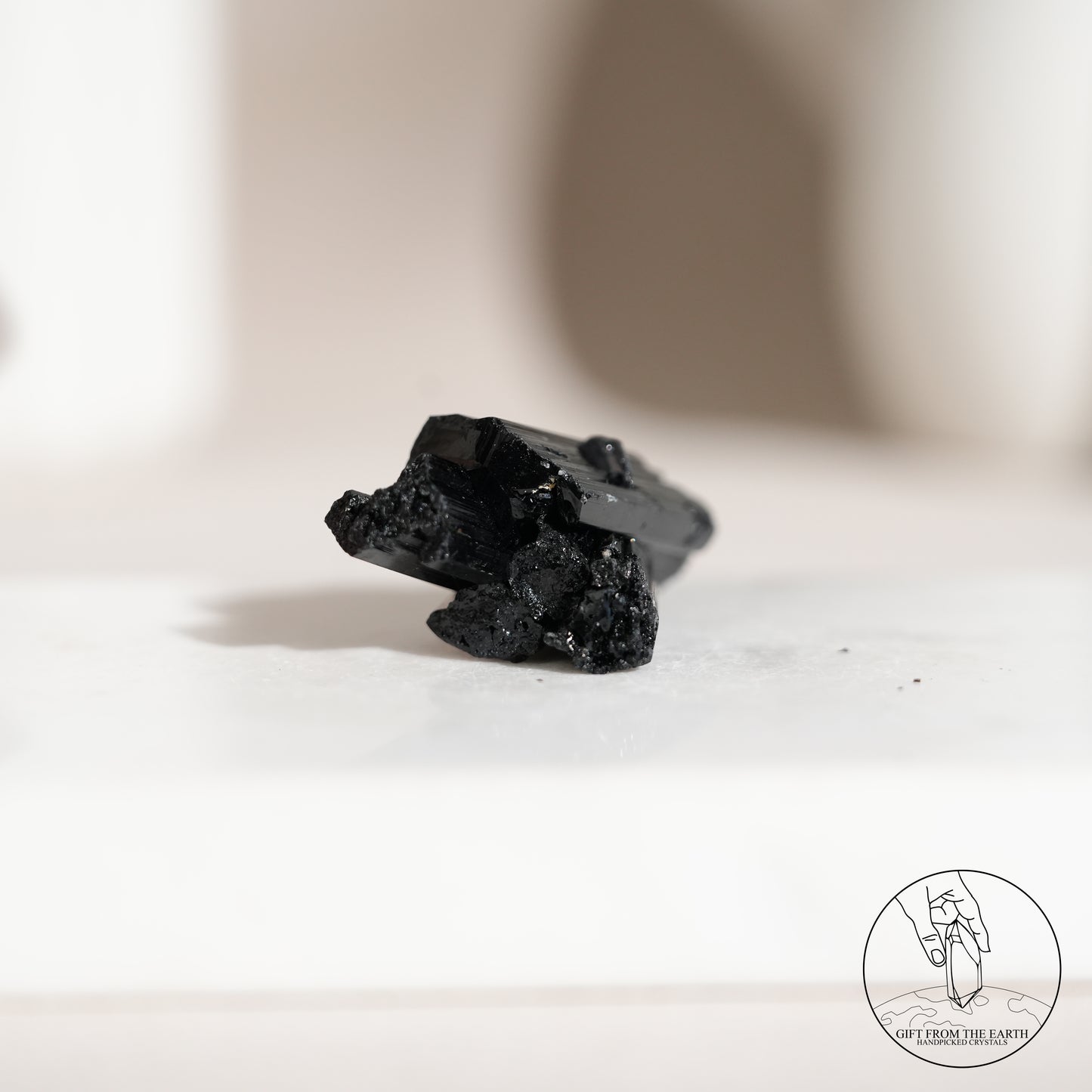 莫桑比克亮面黑碧璽原石