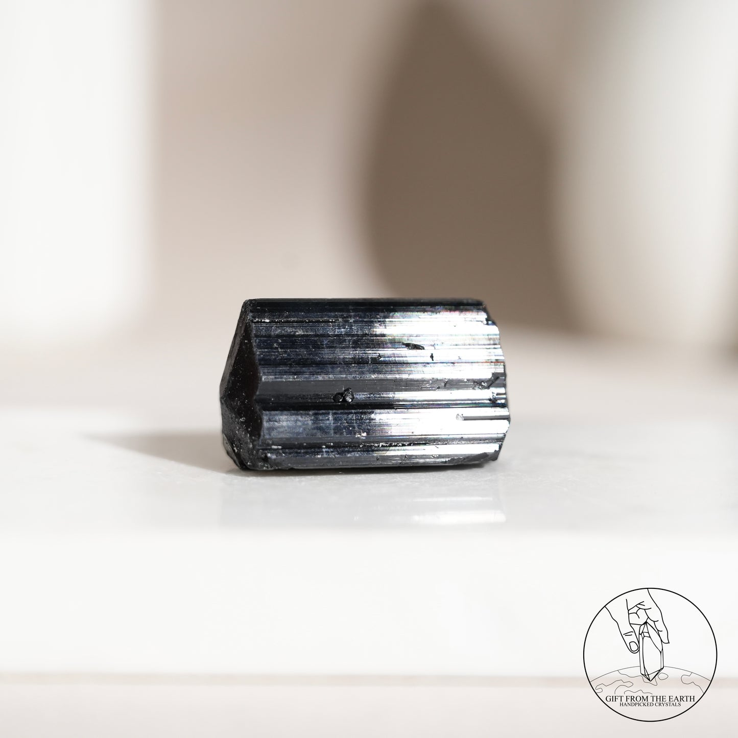 莫桑比克亮面黑碧璽原石